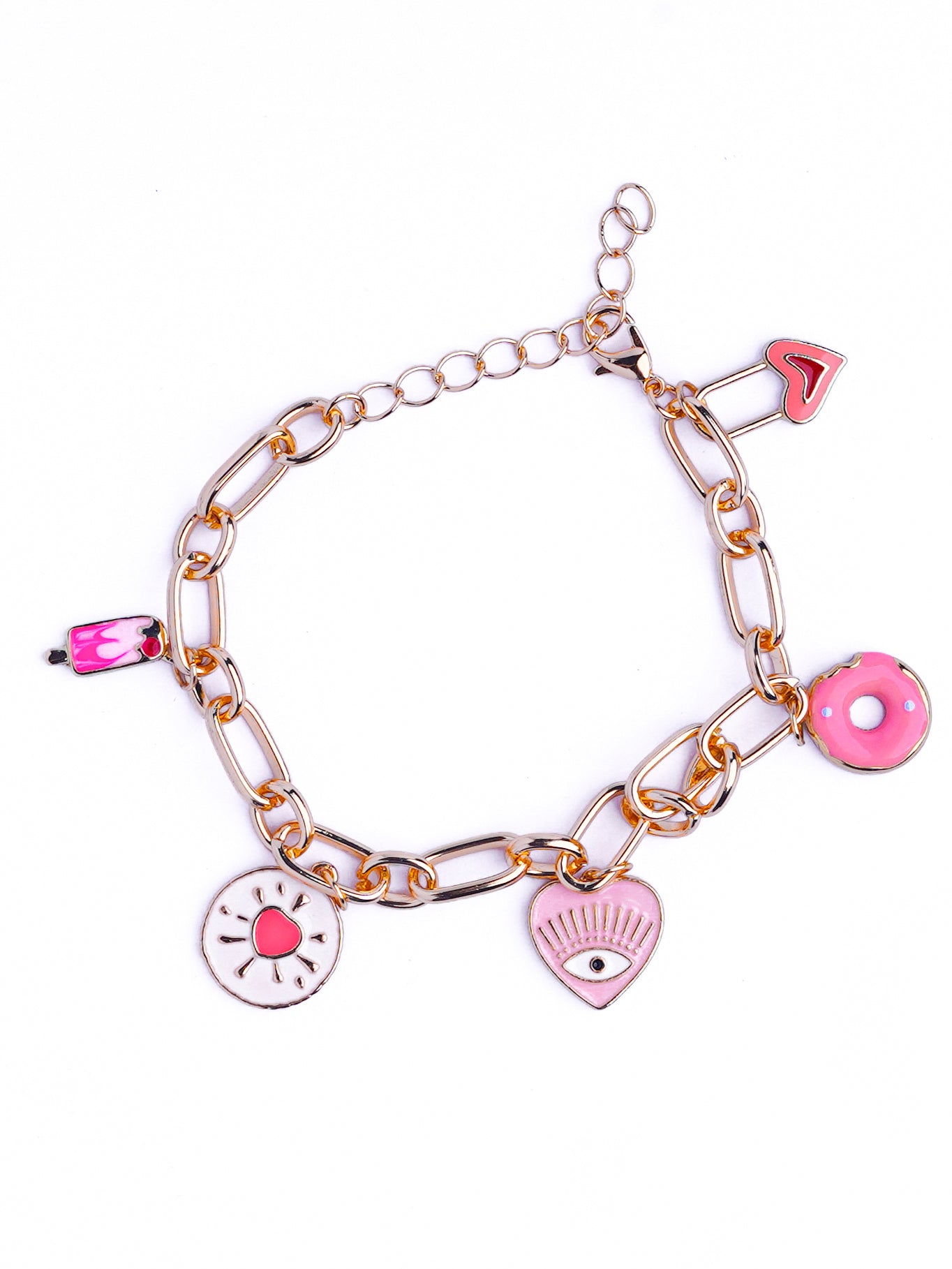 Pink Eye Bracelet