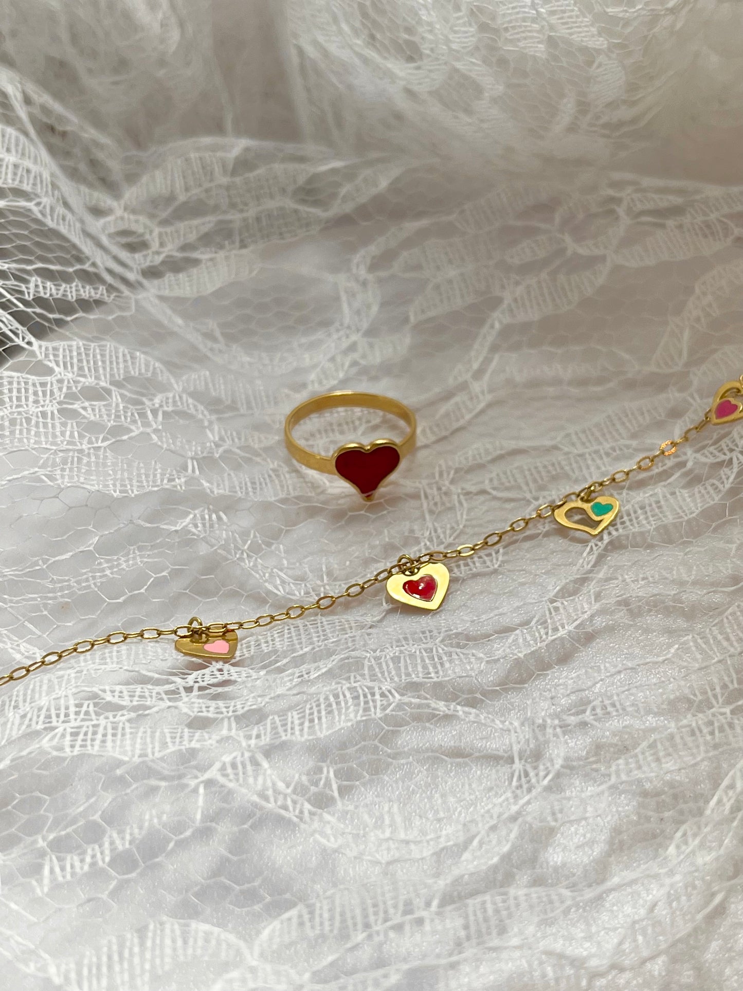 Pure Heart Gold Ring
