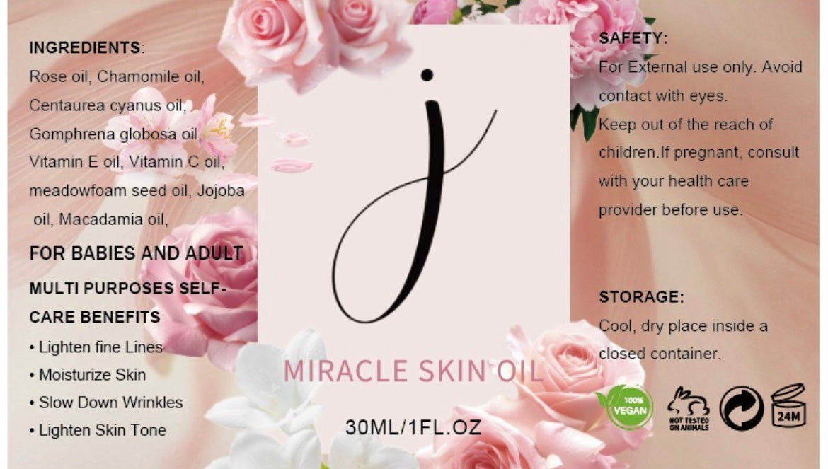 Jasmin skin & Hair Oil