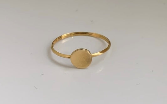 Baby 18k Solid Gold Ring