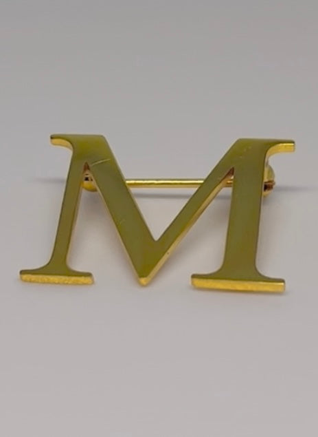 Letter Baby Brooch